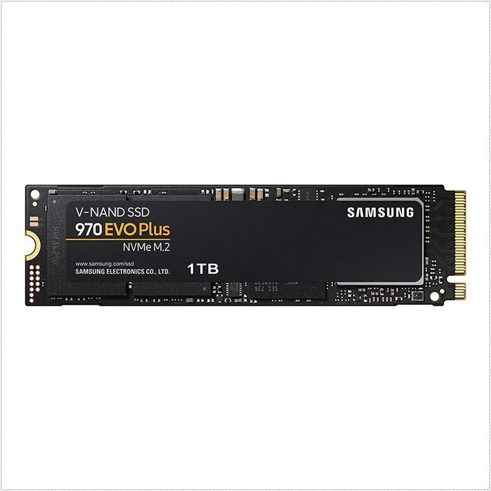 삼성전자 970 EVO Plus 1TB NVMe PCIe M.2 2280 SSD, MZ-V7S1T0B/AM