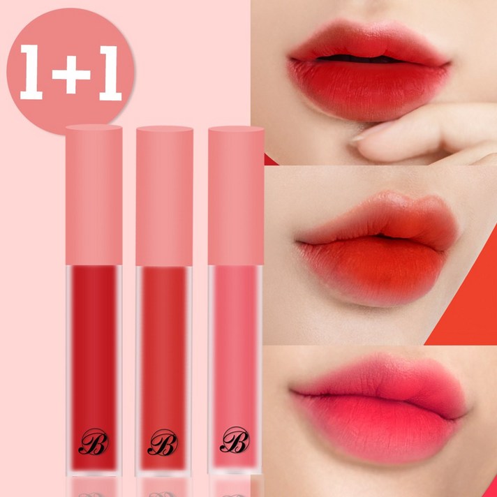 (주)반하다코스메틱 [반하다] 크리미 로즈 벨벳 틴트 1+1 속촉촉겉보송 완전밀착 꽃물틴트, 2개, 03.정열로즈+청순로즈