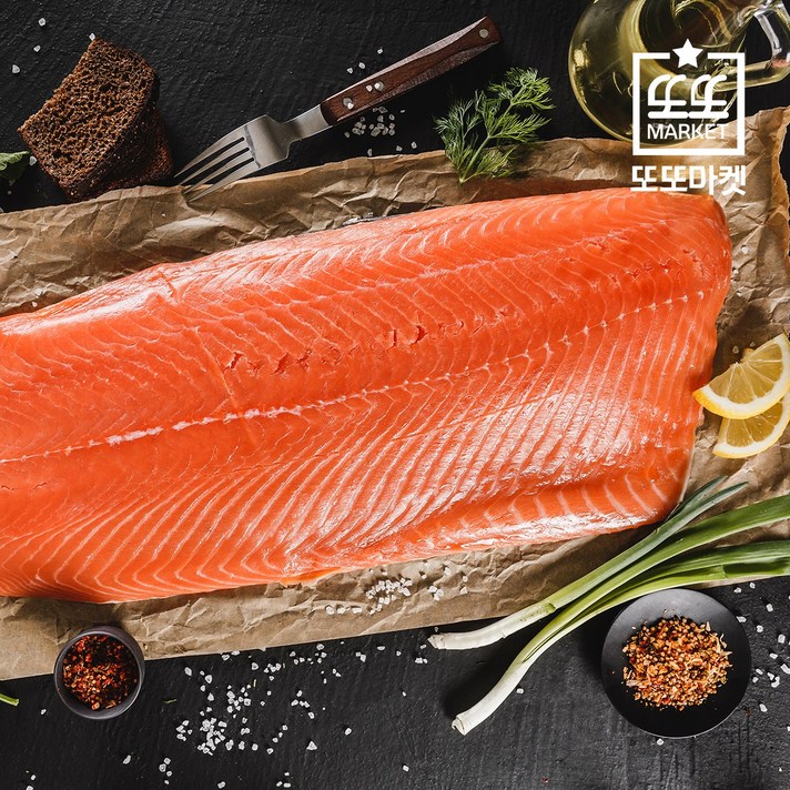 또또마켓 노르웨이 생연어(+사은품증정), 1개, 07.생연어 반마리 필렛1.8kg 손질x/가시껍질o