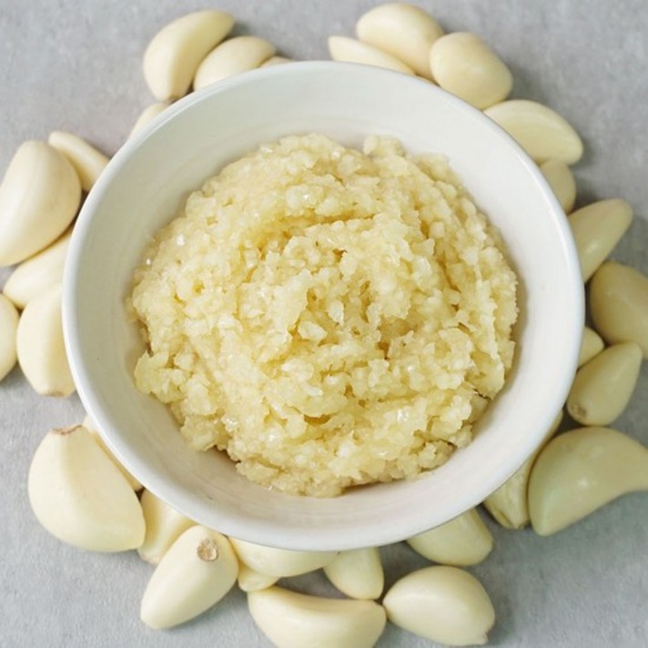 발송당일 다진 국내산 깐마늘/다진마늘/다진생강 1kg, 다진마늘 150g 지퍼백, 상세설명 참조