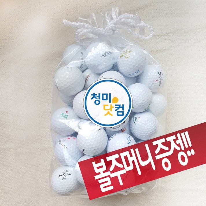 타이틀리스트 Pro V1x 로스트볼 A+ 캘러웨이 볼빅 브랜드별 골프공, 토탈브랜드(화이트)_A, 50개