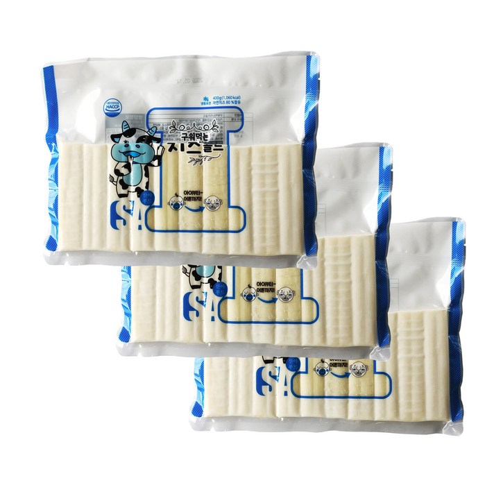 다쓴다 덴마크 구워먹는치즈(400g대용량), 400g, 3팩