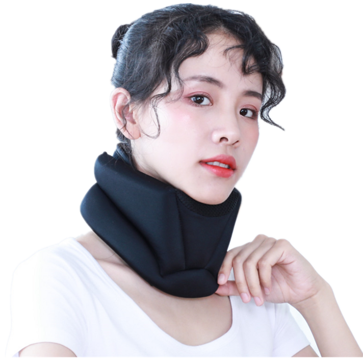 Coral 통기형 경추 지탱 견인기 목보호대, 1개
