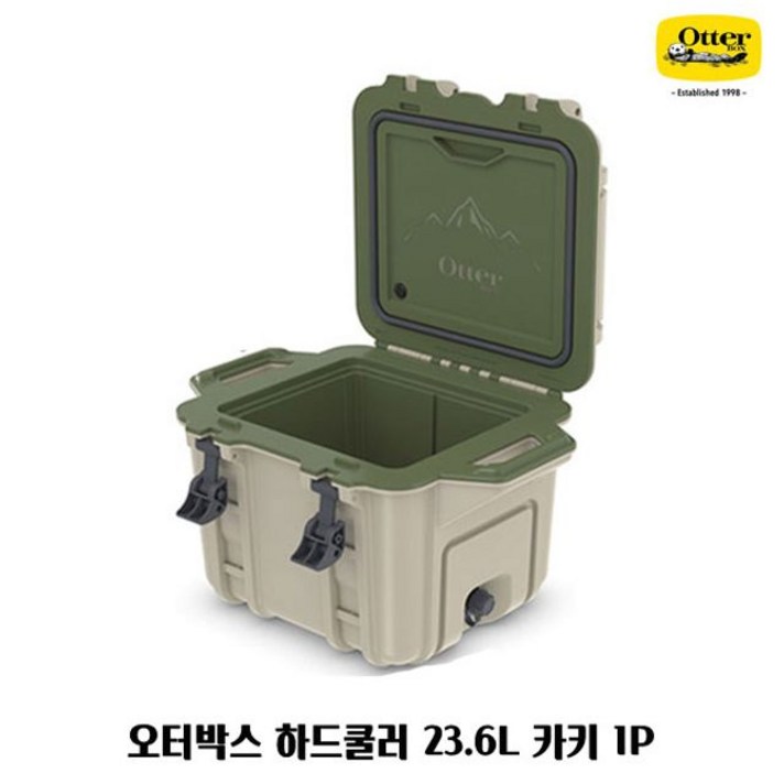 오터박스 하드쿨러 카키 아이스박스 23.6L 캠핑 1P
