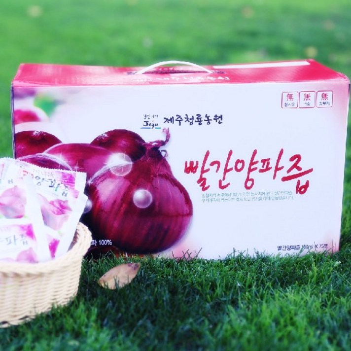 청룡농원 제주산 빨간양파즙 110ml x 150포