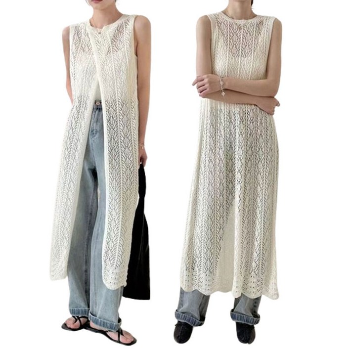 코코에보니뒷트임 니트레이어드 원피스  양면착용가능 OP125