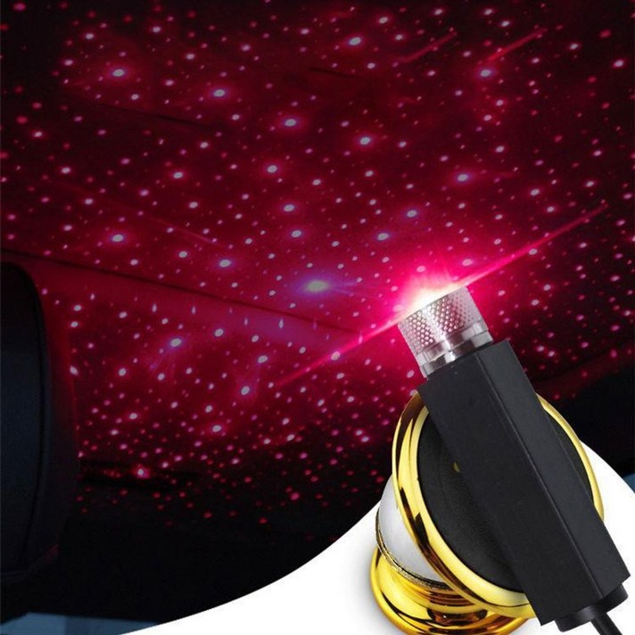 JH 엠비언트 라이트 USB 프로젝터 LED 무드등, 본상품선택