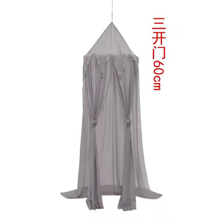 나뭇잎캐노피 사무실 이케아 침대 인 북유럽 그물 빨간색 일시 중단 천장 침대 커튼 방, 그레이 무료 6m 별 조명, 다른