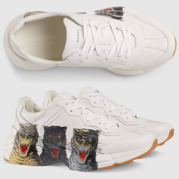 구찌 GUCCI 벨라모다 19FW 576050 DRW00 라이톤 타이거스니커즈 679008 2748 476