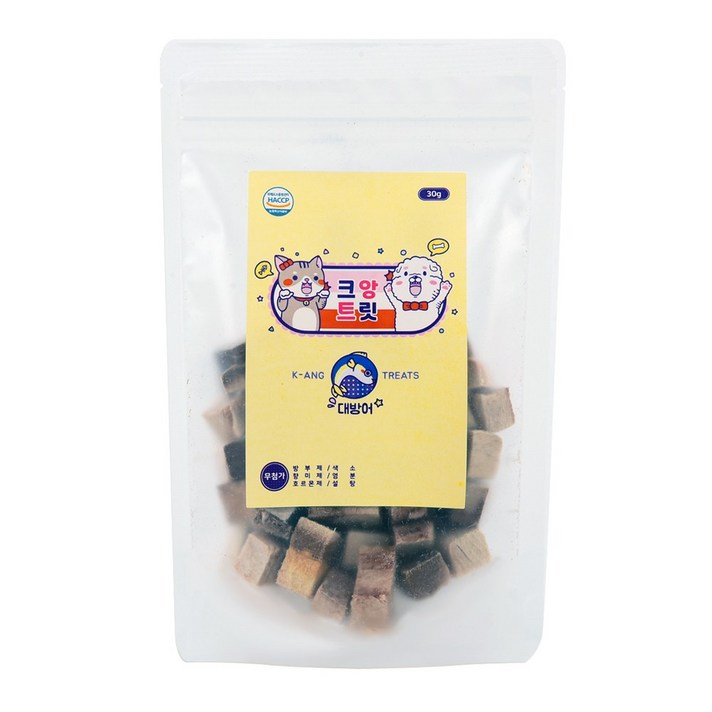 크앙트릿 DOG&CAT 동결건조 (파우치) 대방어 30g