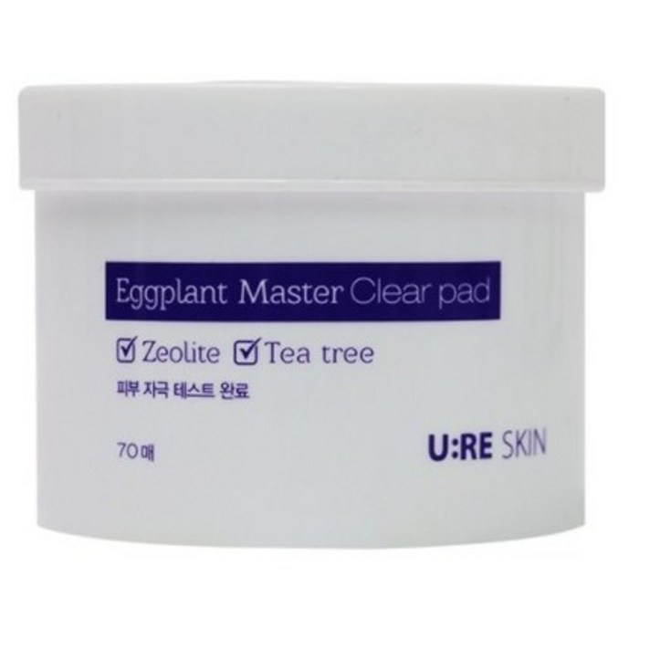 유리스킨 에그 플랜트 마스터 각질 필링 클리어 패드70p, 135ml, 1개