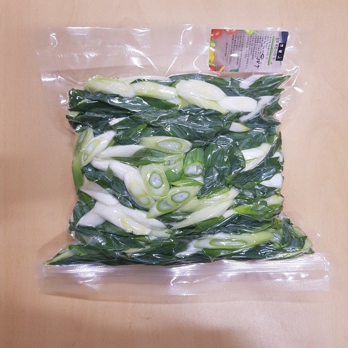겟팜스 국내산 대파 어슷썰기 500g 손질대파 당일생산(냉동X)