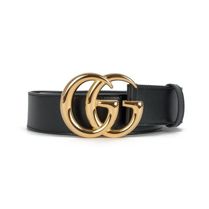 [구찌] 20SS 남성 GG 마몽 더블 G 버클 가죽 벨트 MARMONT BELT 4068