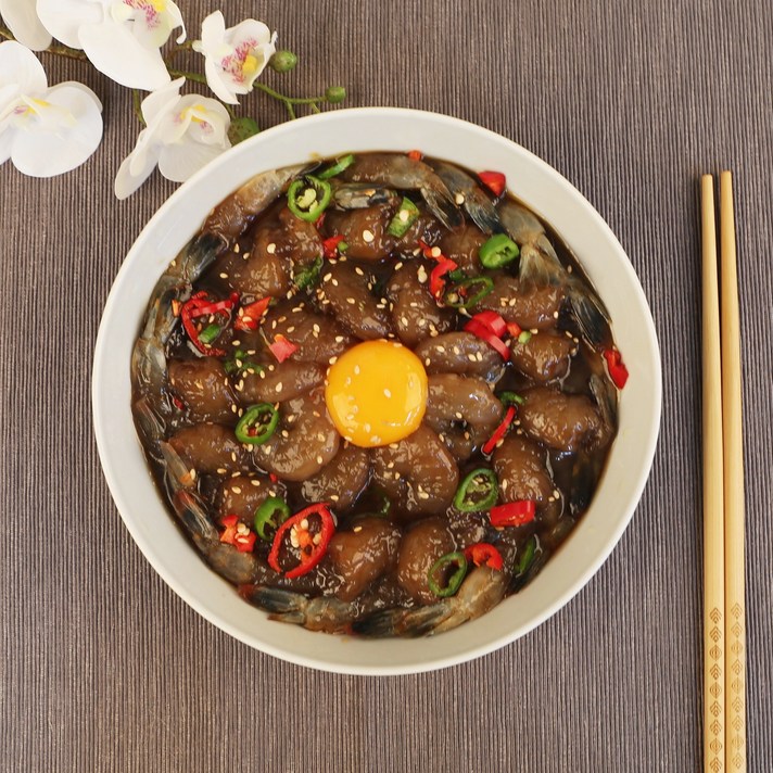 대궐 간편하고 맛있는 간장 깐 새우장, 1개, 1kg