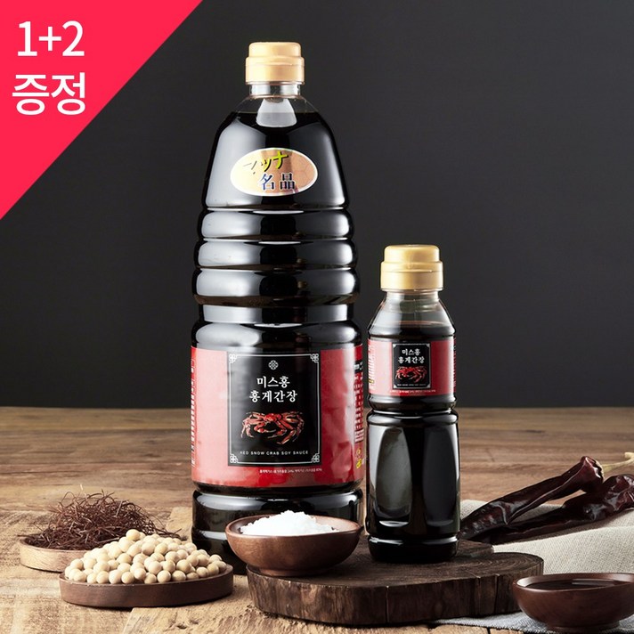 미스홍 홍게간장 1.8L 270ml 증정, 1개