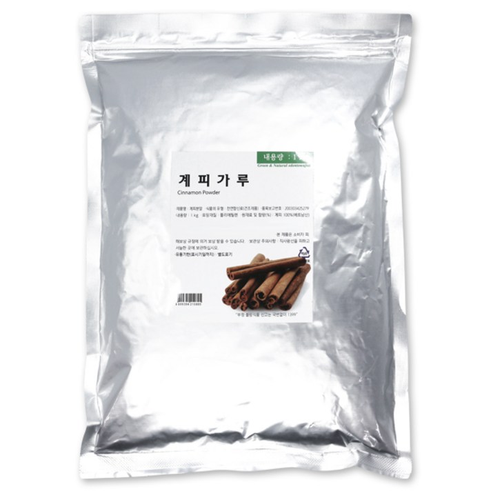 기타 (이든)계피가루 1kg 시나몬 분말 파우더 카푸치노 계피차 제과 제빵
