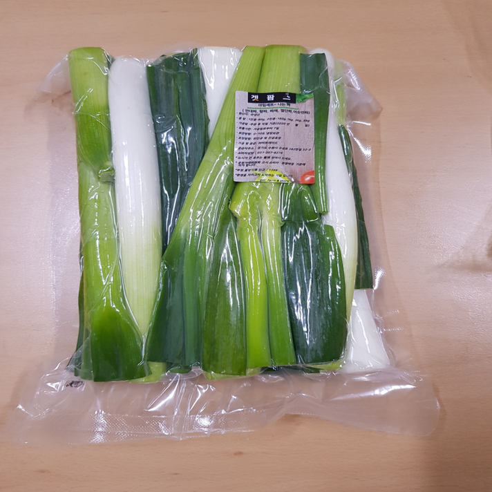 겟팜스 국내산 깐대파 1kg 손질대파 당일생산(냉동x), 1팩