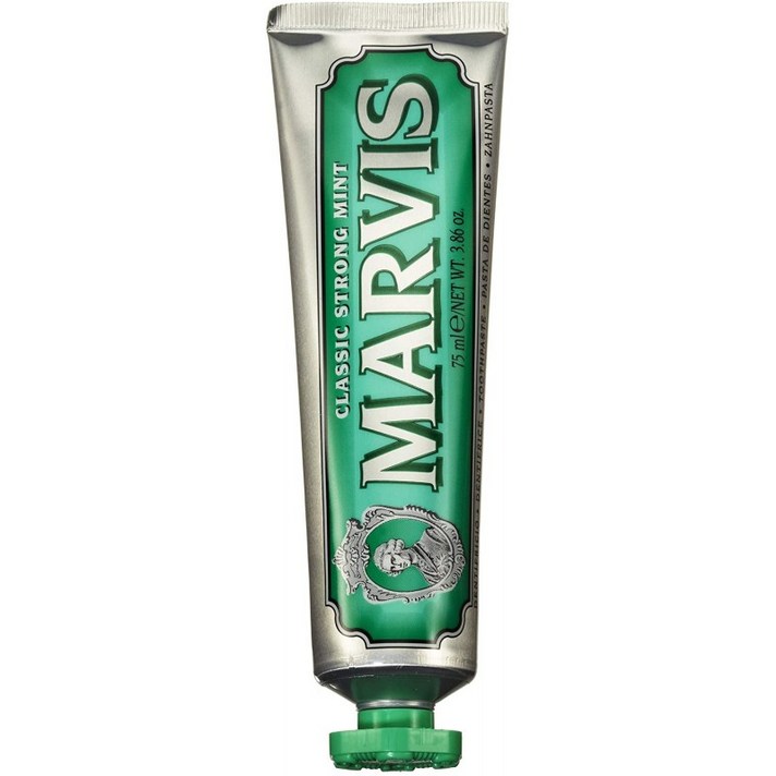 마비스 클래식 스트롱 민트 치약, 75ml, 1개