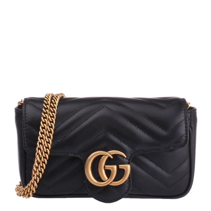 [구찌] [GUCCI] GG 마몬트 마틀라쎄 수퍼 미니백 476433 DSVRT 1000