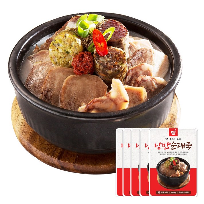 창구식품 낭만순대국600g x10봉, 10봉, 600g
