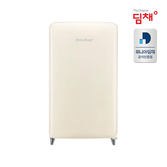 [딤채] (공식) 21년형 1등급 쁘띠 김치냉장고 WDS10EPACC (100L), 상세 설명 참조