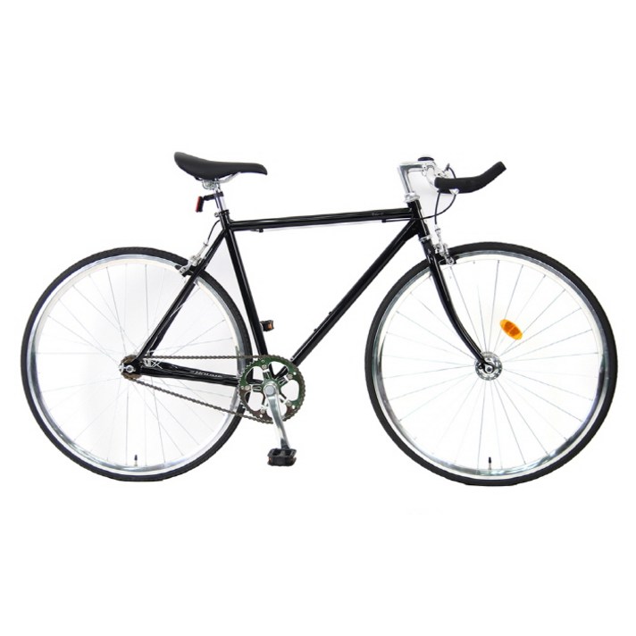 삼천리자전거 하운드 랭스 REMIS FS-B 700C 불혼바 픽시 FIXIE 자전거 스틸 프레임 고정기어 프리기어, 미조립박스, 펄다크그린
