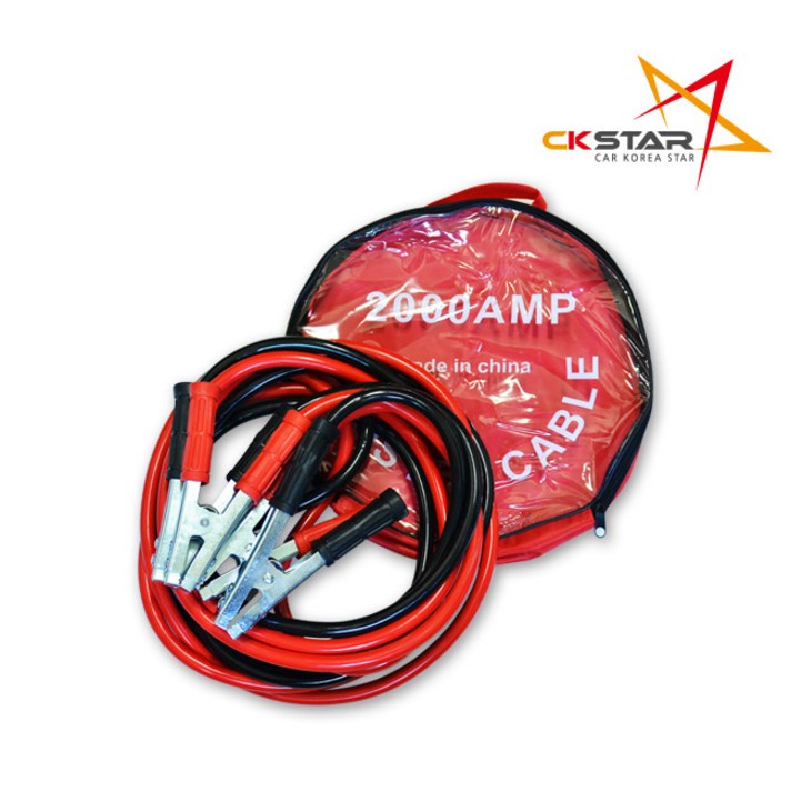 CKSTAR(씨케이스타) 차량용 점프선 500 2000 3000, 2000AMP