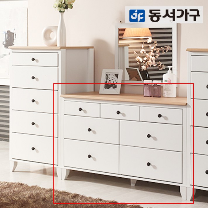 동서가구 이디에프 해리7단1200 서랍장 DF628209, 속성없음