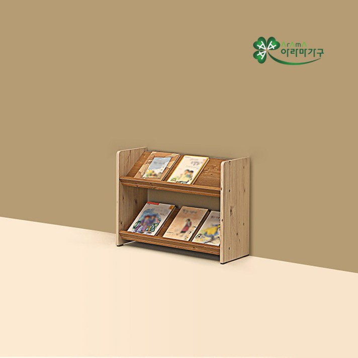 아라마 이키전면책장2단601, 오크