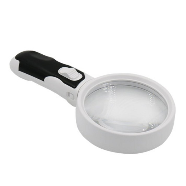 5배율 LED 원형돋보기 돋보기 확대경 LED돋보기