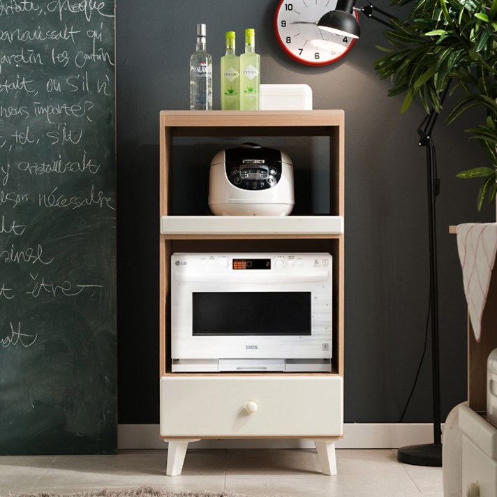 리센트 헤르본 1200광파오븐렌지대, 티크+아이보리