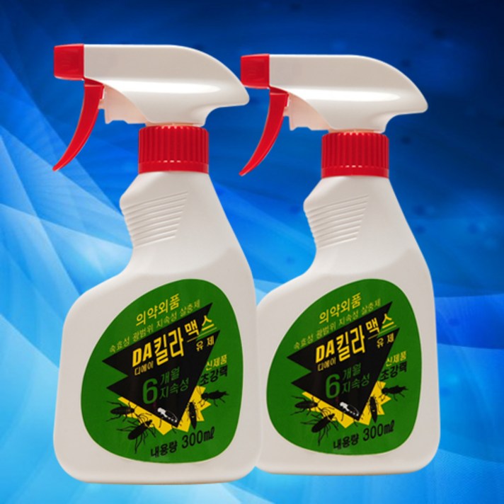 [환불시스템] 바퀴벌레약 DA킬라맥스300ml 2통, 1개, 1개