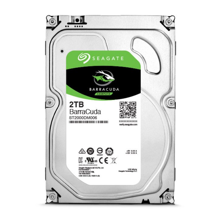 씨게이트 바라쿠다 2TB 하드디스크, ST2000DM001