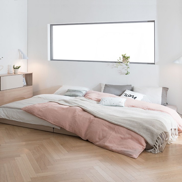 리바트온라인 뉴트 저상형 패밀리 침대 기본형(매트별도)