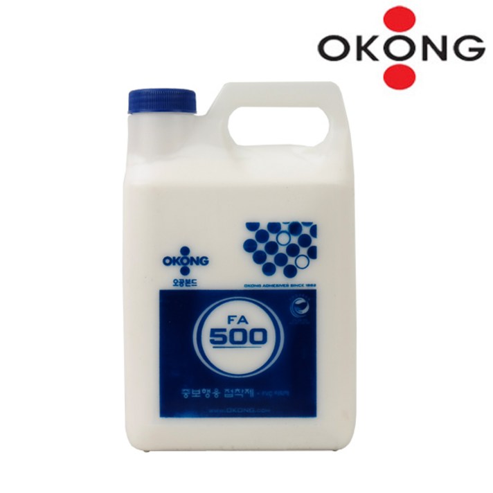 오공 바닥재 시공용 접착재 FA500 1.8kg 중보행용/장판본드/데코타일본드/용착제/오공