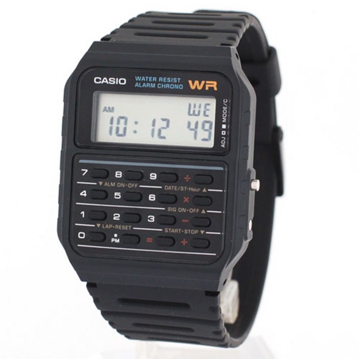 카시오 CA-53W-1Z CASIO 남성 우레탄 손목 시계