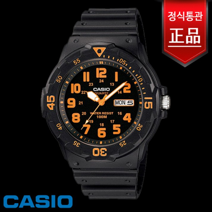 카시오 MRW-200H-4B CASIO 남성 우레탄 손목시계