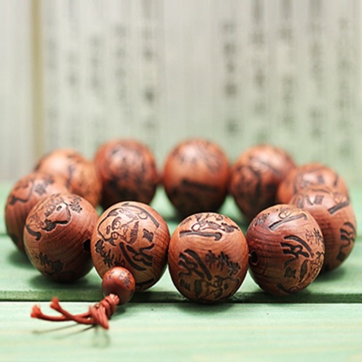향나무 달마 단주 30mm