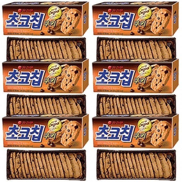 오리온 초코칩 쿠키, 104g, 9개