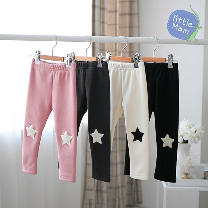 리틀맘 스타 밍크털 기모 레깅스 레깅스스패츠
