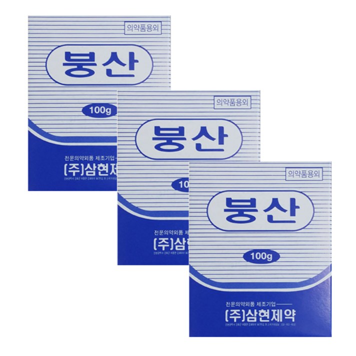 삼현제약 붕산 100g 새집증후군제거제, 3개