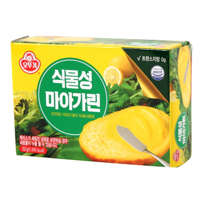 오뚜기 식물성 마아가린, 200g, 1개