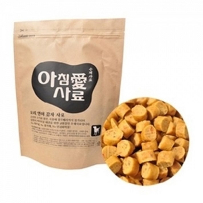 아침애 수제사료 오리연어감자 3kg, 1개