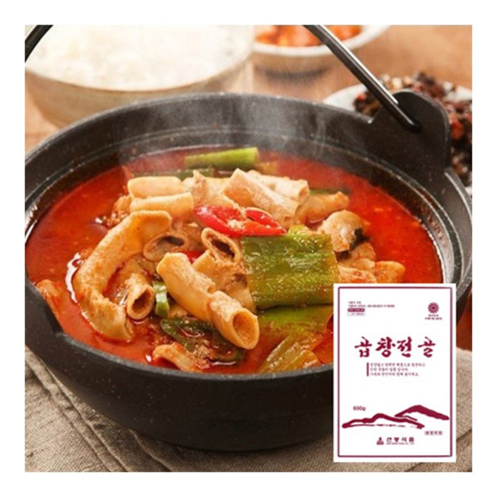 [푸른강산애] 마음까지든든한 곱창전골 800g_1팩, 800g, 1개