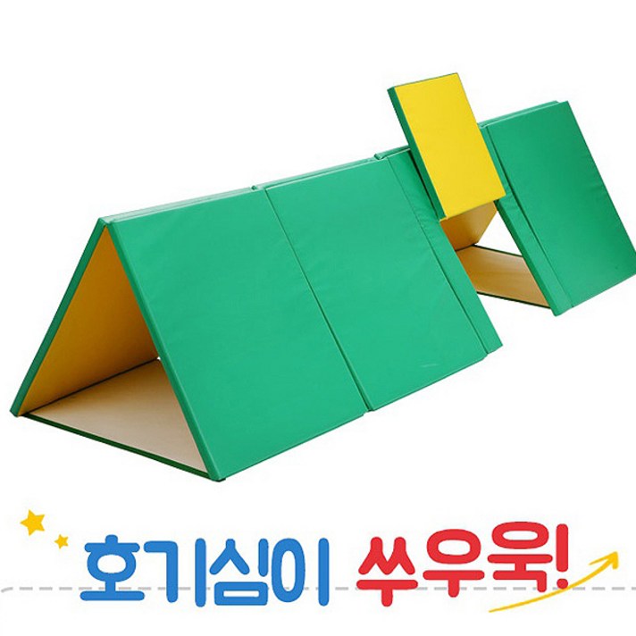 ISOPA 다용도 구르기 매트세트 어린이놀이기구 게임 체육센타 놀이방