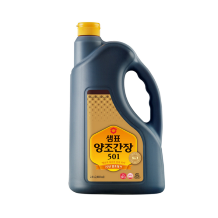 샘표 양조간장 501, 2.8L, 1개