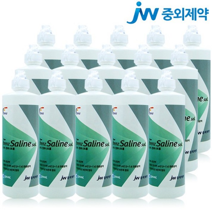중외제약 370ml x 7개 셀라인 식염수, 15개