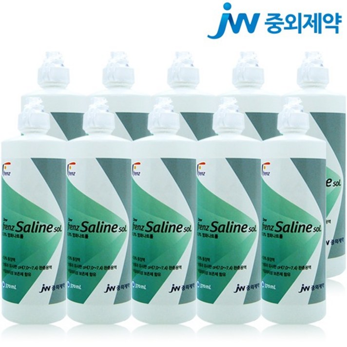중외제약 370ml x 7개 셀라인 식염수, 10개