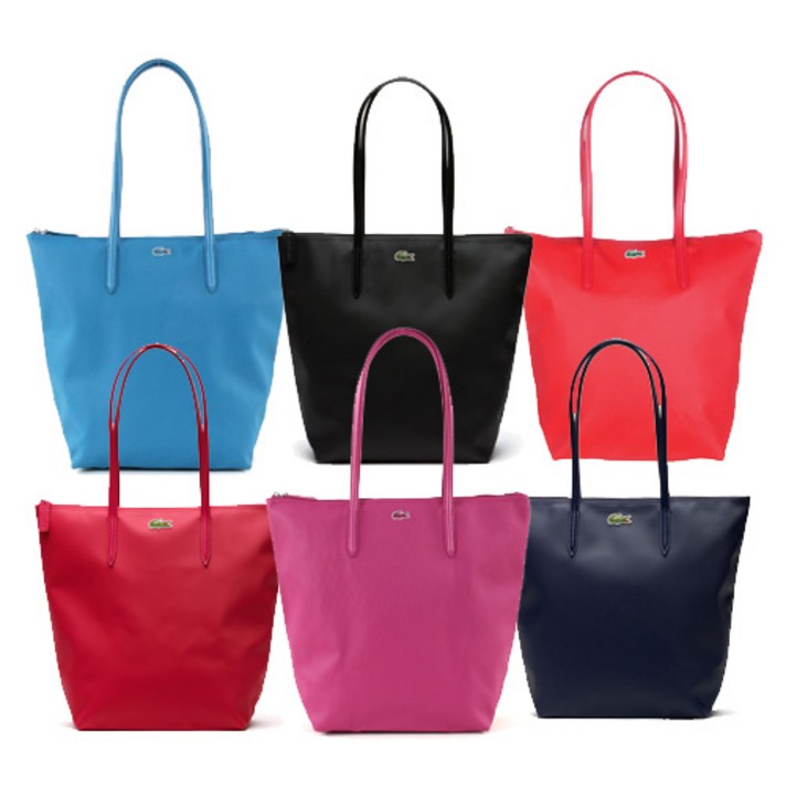라코스테 LACOSTE VERTICAL SHOPPING BAG NF1890PO