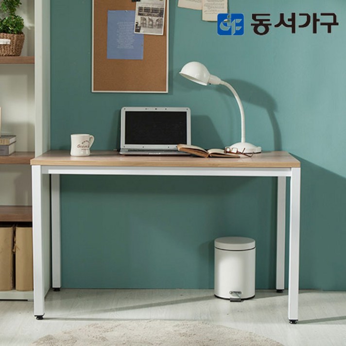 [동서가구] 스토이 1200 스틸책상 DF906344, 화이트